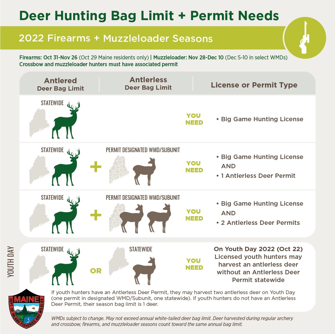 Antlerless Deer Permit Deer Game Species Hunting Hunting & Trapping